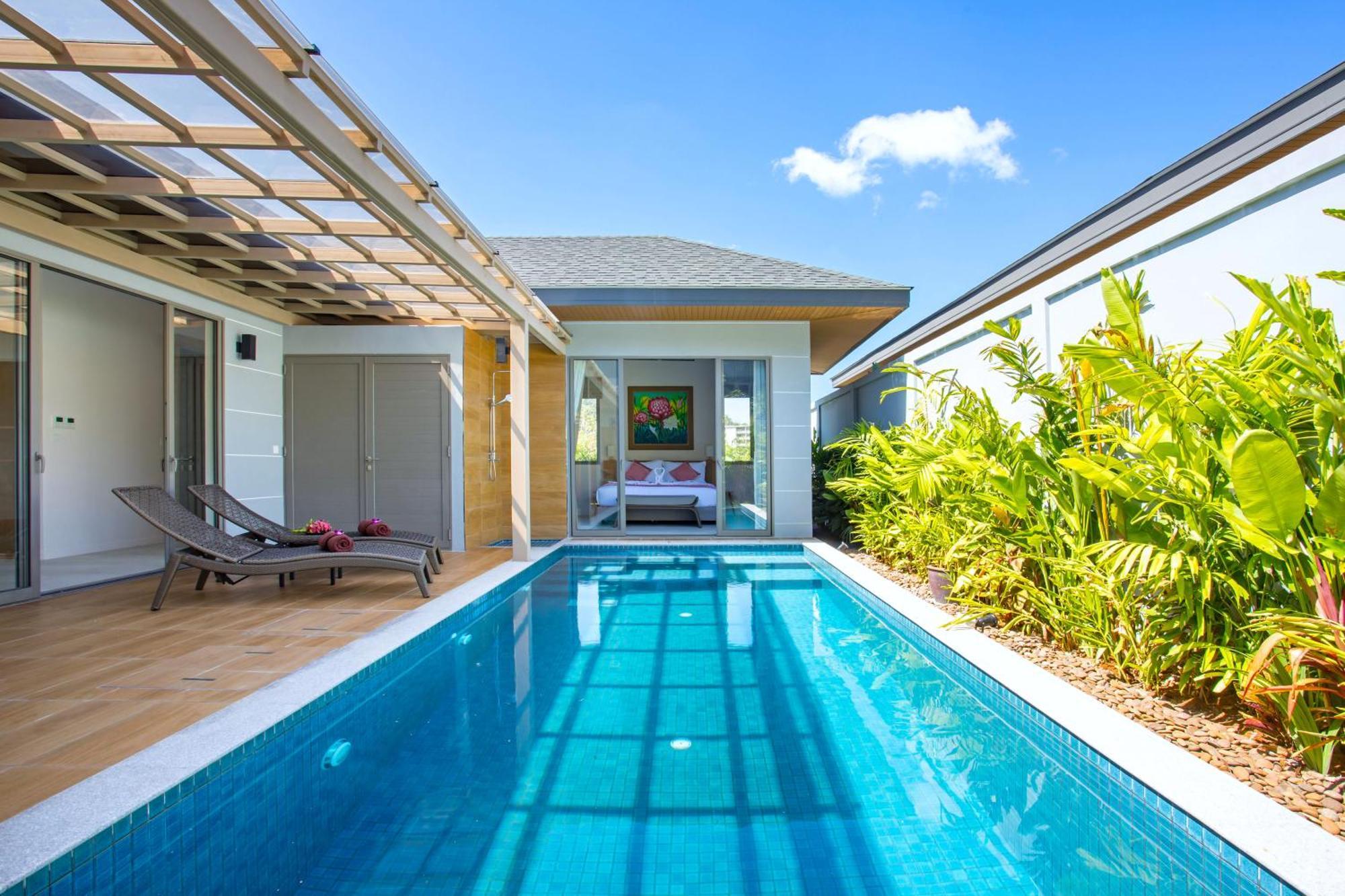 Resort Boutique 2Br Villa Dalaa 4, Private Pool, Full Service, 5 Min Drive Kamala-stranden Eksteriør bilde