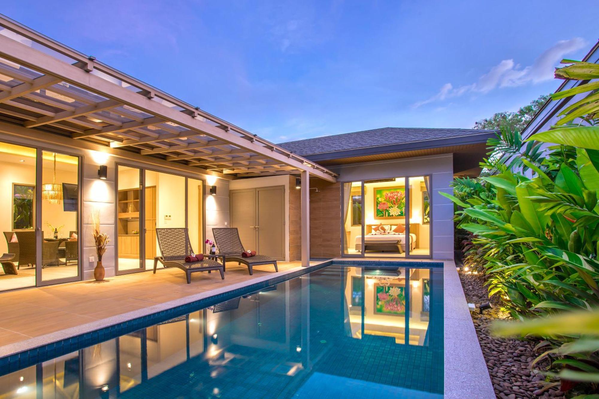 Resort Boutique 2Br Villa Dalaa 4, Private Pool, Full Service, 5 Min Drive Kamala-stranden Eksteriør bilde