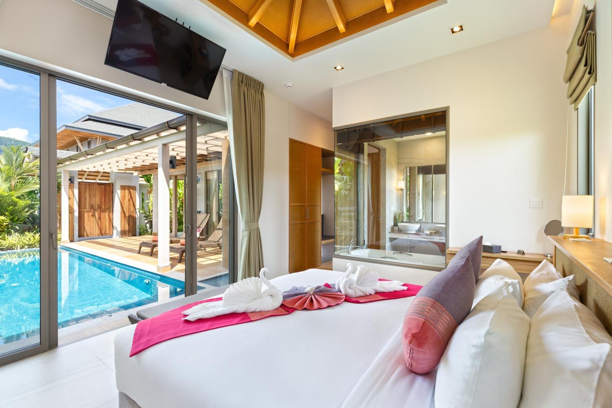Resort Boutique 2Br Villa Dalaa 4, Private Pool, Full Service, 5 Min Drive Kamala-stranden Eksteriør bilde