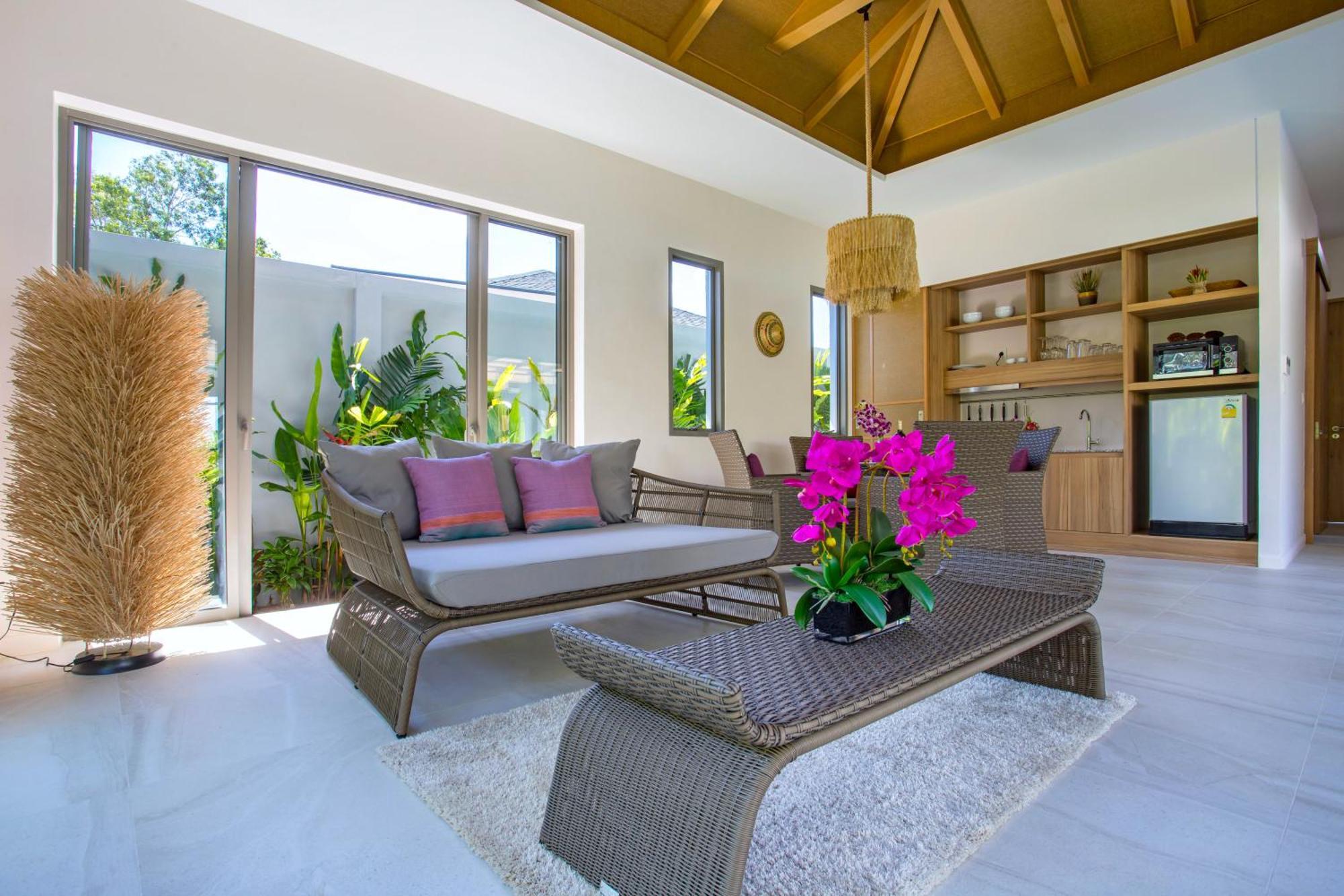 Resort Boutique 2Br Villa Dalaa 4, Private Pool, Full Service, 5 Min Drive Kamala-stranden Eksteriør bilde