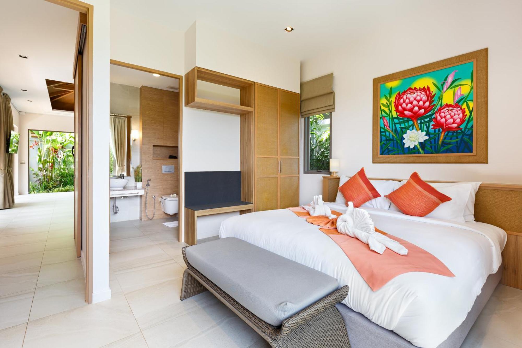 Resort Boutique 2Br Villa Dalaa 4, Private Pool, Full Service, 5 Min Drive Kamala-stranden Eksteriør bilde